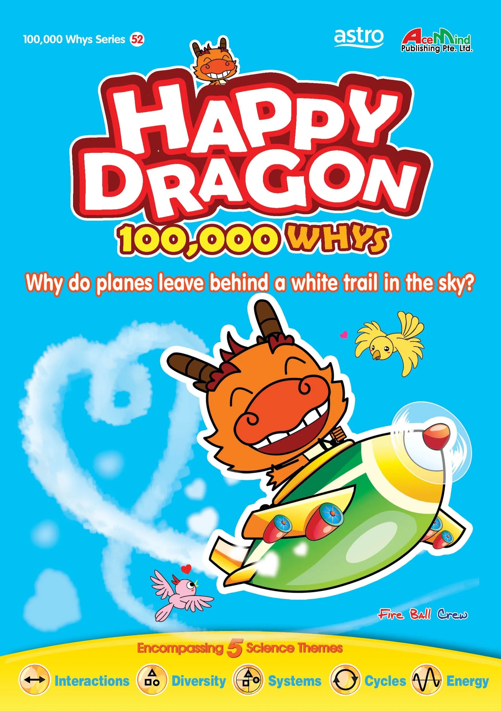 Happy Dragon#52 Why Do Planes Leave
Behind A White Trail In
The Sky?